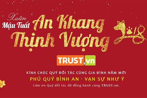 Chúc mừng Mậu Tuất 2018 & lịch nghỉ Tết