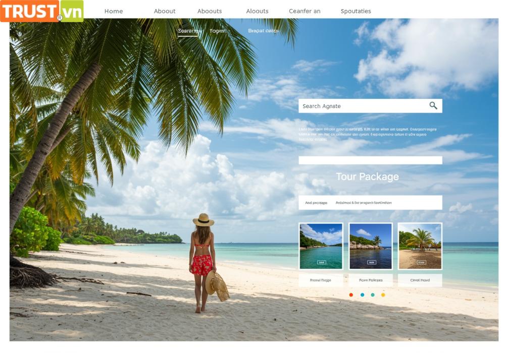 Thiết kế website du lịch: Cách tăng tỷ lệ đặt tour