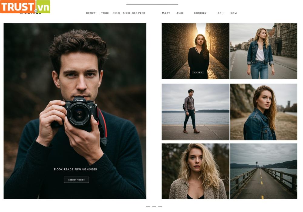 Web dành cho nhiếp ảnh gia: Cách trình bày portfolio ấn tượng