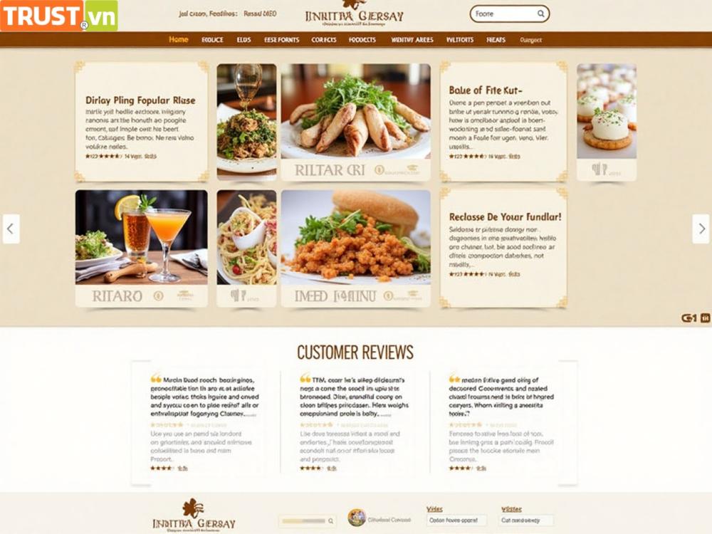 Cách thiết kế website cho nhà hàng để thu hút khách hàng