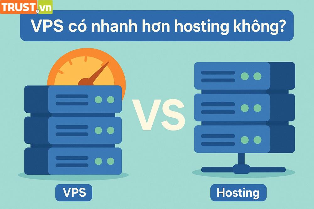 VPS có nhanh hơn hosting không?