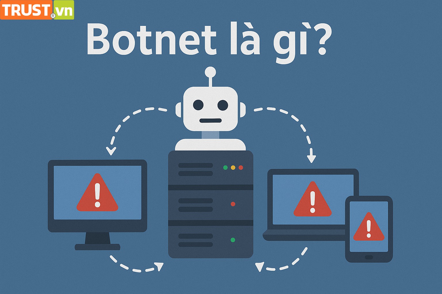 Tìm hiểu Botnet – Khi thiết bị của bạn trở thành công cụ của hacker