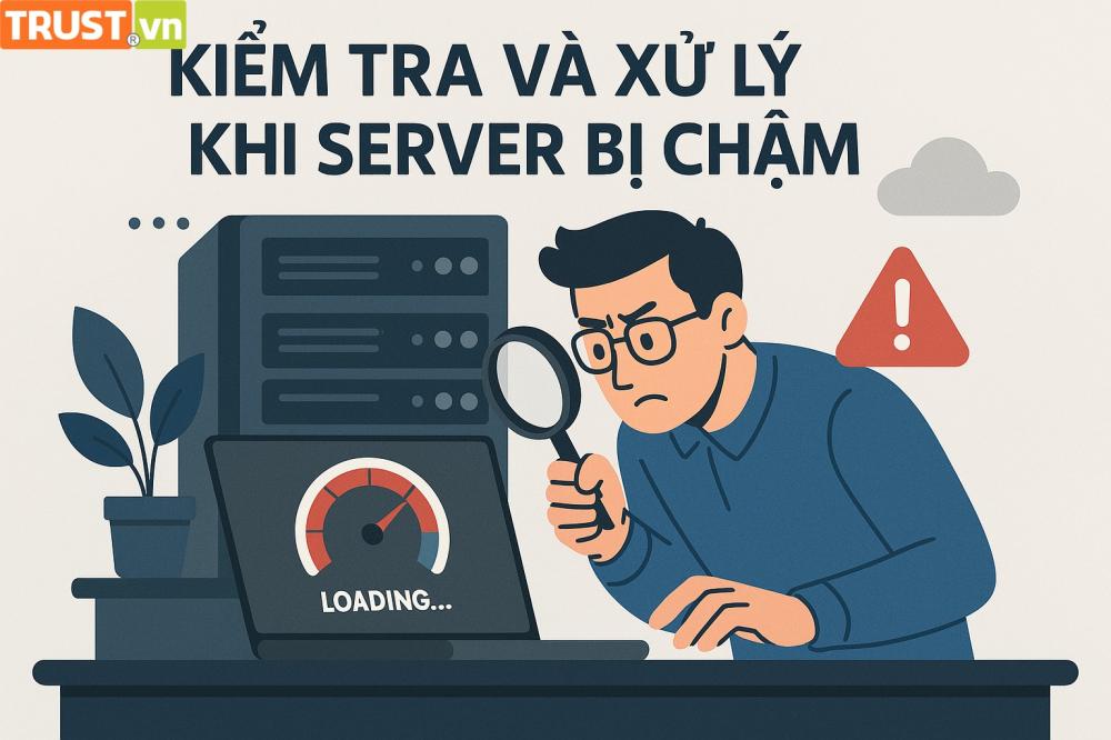 Hướng dẫn kiểm tra và xử lý khi server bị chậm
