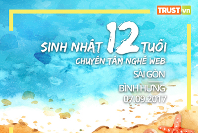 kỳ nghỉ nhân dịp sinh nhật lần thứ 12 TRUST.vn