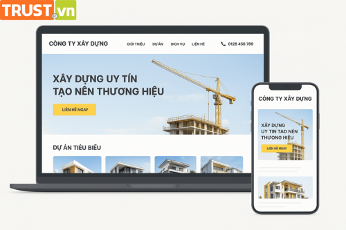 Thiết Kế Web Công Ty Xây Dựng – Tăng Uy Tín Và Thu Hút Khách Hàng