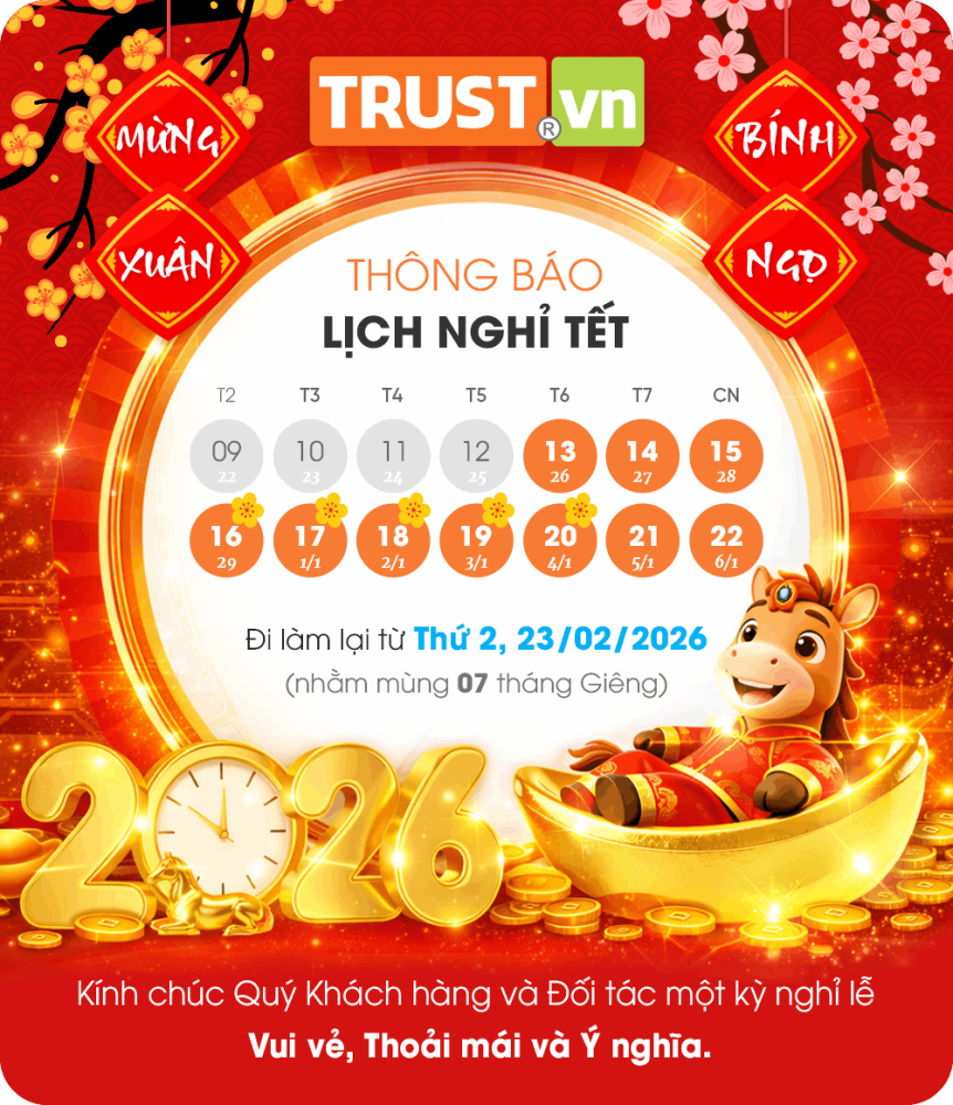 Thông báo nghỉ Tết Nguyên Đán Bính Ngọ 2026 