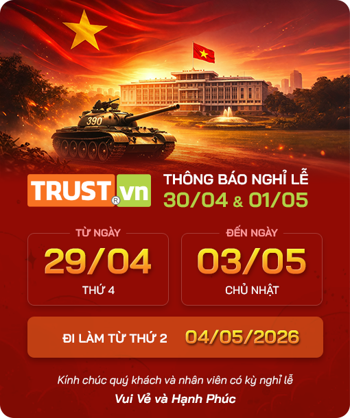 THÔNG BÁO LỊCH NGHỈ LỄ 30/04 & 01/05/2026