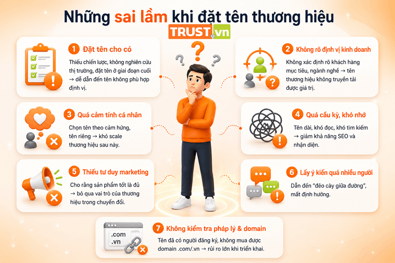 Thiết kế thương hiệu - Những lưu ý quan trọng để xây dựng tên thương hiệu hiệu quả