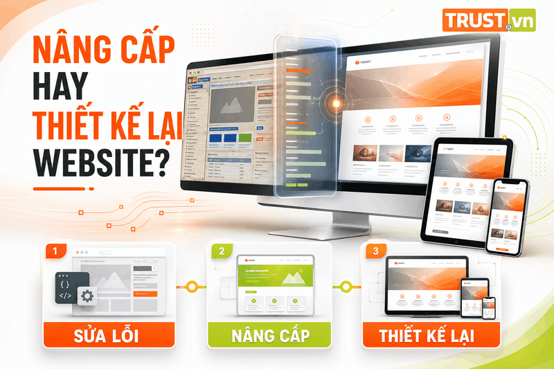 Website Không Còn Responsive Tốt: Nâng Cấp Hay Thiết Kế Lại?