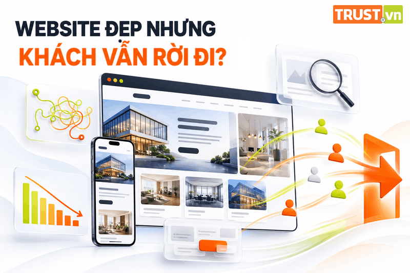 Website Đẹp Nhưng Khách Vẫn Rời Đi: Vấn Đề Nằm Ở Đâu?